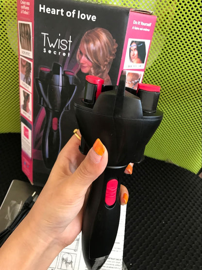 Effortless Automatic Hair Braider & Twister Tool