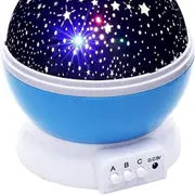 Rotating Star Projector Lamp for Children's Bedroom